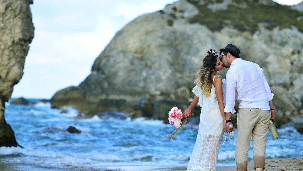 matrimonio in spiaggia liguria